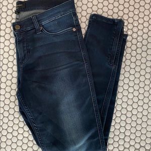Banana republic skinny jeans with zip ankle